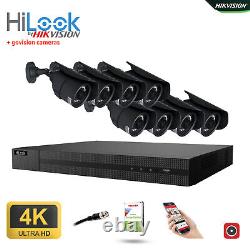 Hikvision Hilook 8mp Smart Home Cctv Uhd Dvr Outdoor Security Camera System Kit