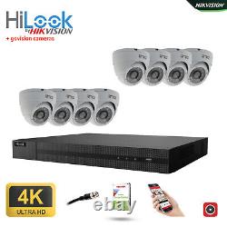 Hikvision Hilook 8mp Smart Home Cctv Uhd Dvr Outdoor Security Camera System Kit