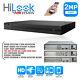 Hikvision Hilook Cctv System Kit 4ch 8ch 16ch Dvr 2mp Turret Camera Day/night Uk