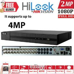 Hikvision Hilook Dvr 8ch 16ch 24ch 32ch Cctv 1080p Full Hd Channel Ahd Tvi CVI