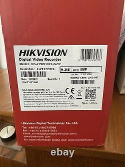 Hikvision Hybrid DVR HD 4 Turbo HD/AHD/HDCVI 8-channel PoC DS-7208HUHI-K2/P 5in1
