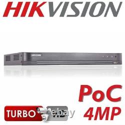 Hikvision Turbo HD 4 8 16 Ch 4MP DVR CCTV System HDTVI/AHD/IP 6MP iDS-7204HQHI