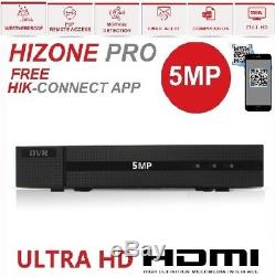 Hizone Pro Dvr 4ch 8ch Turbo 8mp 5mp 1920p Full Hdd Channel Cctv Video Recorder