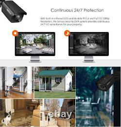 Home Outdoor CCTV Security System 4CH HD 5MP HDMI DVR with 1080P IP66 IR Camera