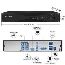 Home Outdoor CCTV Security System HD 1080P 4CH 8CH DVR IR Camera with Hard Drive