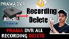 How To Delete Recording In Prama Dvr Prama Dvr Recording Delete