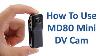 How To Use Md80 Mini Dv Camera