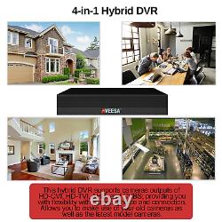 Hybrid CCTV DVR AHD 8 Channel HD Security Video Recorder VGA HDMI BNC Hard Drive