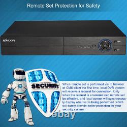 KKmoon CCTV DVR 4 Channel AHD/Analog/TVI/CVI DVR CCTV For Home Office New F7D7