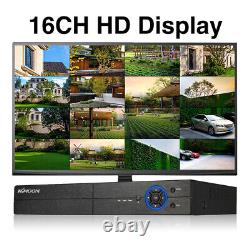 KKmoon CCTV DVR 4 Channel AHD/Analog/TVI/CVI DVR CCTV For Home Office New I3Z4