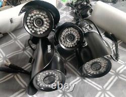 Kare cctv X4 camera outdoor home security system H. 264 Digital Video Recorder