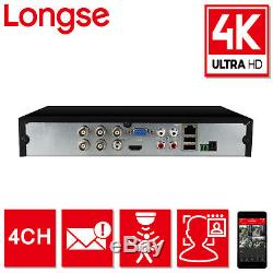 Longse 8MP 4K UHD 4CH 8CH DVR XVR CCTV Recorder Face Detection and Comparison