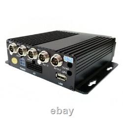 Mobile Digital Video Recorder For In Car CCTV Security Systems 4 Channels