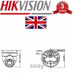 Original HIKVISION DVR Recorder 5mp Full HD Cameras Full Kit BUNDLE UK SPECS