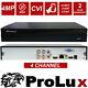 Prolux Cctv Dvr 4 Channel 2mp 3mp 4mp Cvi 1080p Video Recorder Remote View Hdmi