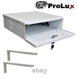 Prolux Lockable DVR NVR Enclosure Safe Box with FAN CCTV Recorder Vent
