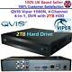 Qvis Onyx Cctv Viper 1080n 4 Channel 4-in-1 Dvr With 2tb Hdd 1080n Hd Recorder