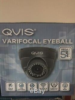 Qvis Digital Video Recorder System cctv 4 Camera Settings, With Used 4 Camera