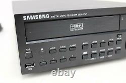 SAMSUNG SRD-476D Real Time 4 Channel 1280H CCTV DVR DVD Digital Video Recorder