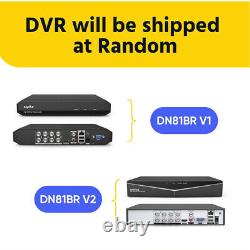 SANNCE 1080P CCTV Camera System 4CH Video DVR Outdoor Night Vision Home Security