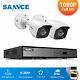 Sannce 1080p Lite 4/8ch Dvr 3000tvl Cctv Outdoor Camera Security System Motion