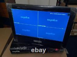 SANNCE 10.1 LCD Monitor 1080p HD 5in1 HDMI DVR HD CCTV System 1TB