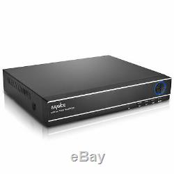 SANNCE 4CH DVR HVR 960H Überwachungssystem 2 X 800TVL Kamera IP66