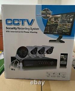 SANNCE HD Digital Video Recorder CCTV Security Camera System Home Surveillance