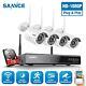 Sannce Wireless Home Security Camera System Outdoor 1080p Cctv Wifi Nvr 1tb App