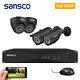 Sansco 1080p Hd Home Security Cctv System Kit 8ch Hdmi Dvr 2mp Outdoor Camera Ir