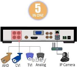 SANSCO 8 Channel 1080P Standalone CCTV DVR Recorder 1TB Hard Drive Plug & Play