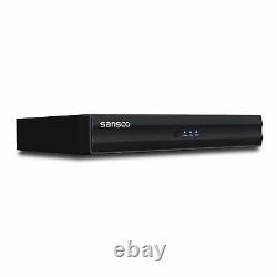 SANSCO CCTV 4 Channels DVR 1080N H. 264 Home HD Security Recorder with Hard Drive