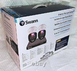 SWANN SWDVK-456802RL 4-ch 1TB DVR CCTV recorder with 2x 4K outdoor cameras
