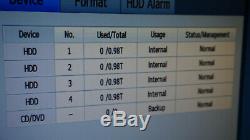 Samsung SRD-1653D CCTV Security Recorder DVR 16 Channels Accessories inc + 4TB
