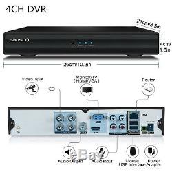 Sansco 4/8 Channels HDMI 1080N CCTV DVR HD Network Home Video Recorder P2P H2.64