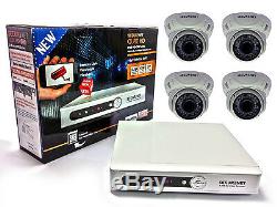Securenet 4CH 960H CCTV DVR HDMI Recorder 2/4 Outdoor IR Cameras System Kit