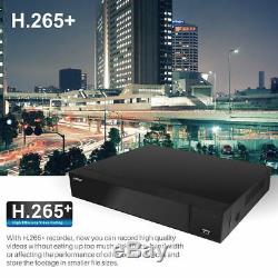 Smart 4/8/16 Channel Full HD 1080P CCTV DVR Security Video Recorder 5MP AHD HDMI