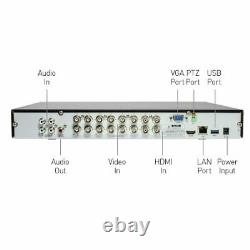 Smart CCTV DVR Recorder 16 Channel AHD 1080N/1080P Video 5MP HD VGA HDMI BNC