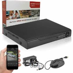 Smart CCTV DVR Recorder 4/8/16 Channel AHD Video HDD Camera System 1080 HD UK