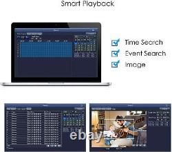Smart CCTV DVR Recorder 4/8/16 Channel AHD Video HDD Camera System 1080 HD UK
