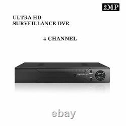 Smart CCTV DVR Recorder 4 8 Channel AHD 1080N/1080P Video HD VGA HDMI BNC UK