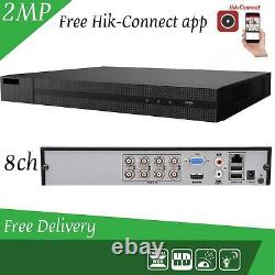 Smart CCTV DVR Recorder 8 Channel 5-in-1 1080P Video HD VGA HDMI BNC UK