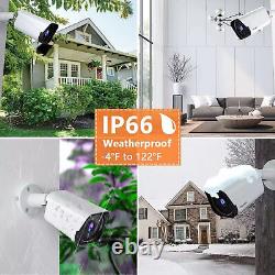 Smart CCTV Security Camera Set 8CH AHD DVR Recorder 1080P Video VGA HDMI BNC UK