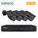 Smart Home Security Cctv Camera System Hd 1080p 4ch 8ch Dvr Outdoor Night Vision