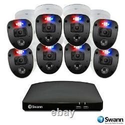 Swann 16 Channel 1TB DVR Recorder with 8 x 1080p Full HD Enforcer Cameras, SWDVR