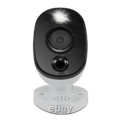 Swann 4K CCTV Camera Kit DVR 8-5680 8 Channel 1TB 4 x PRO-4KWLB Spotlight Siren