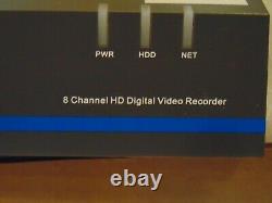 Swann 720P HD Security System 8 Channel HD Digital Video Recorder & 5 HD Cameras