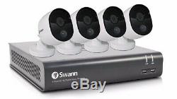 Swann 845804 8 Ch 2mp HD 1080p CCTV Recorder & 4 Thermal Sensing Cameras 1TB