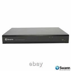 Swann 8MP Ultra HD 4K CCTV Recorder 2TB 16 Channel DVR Security System Outdoor