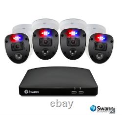Swann 8 Channel 1TB DVR Recorder with 4 x 1080p Full HD Enforcer Cameras, SWDVK